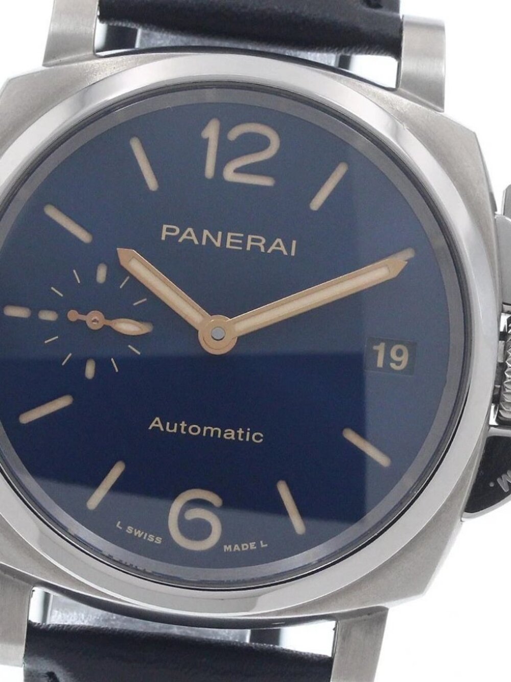 PANERAI Luminor Due PAM00926 Date Navy Dial Automatic Boy's Watch_965403